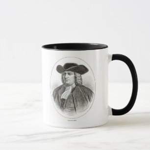 Caneca William Penn gravou pela madeira Whymper de Josiah