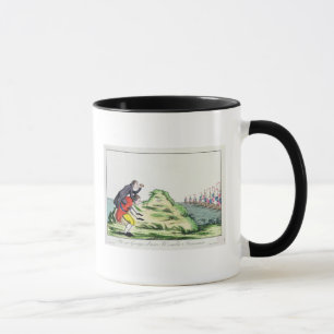 Caneca William Pitt observando o esquadrão francês