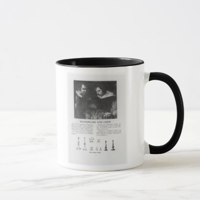Caneca William Shakespeare e Ben Jonson (Direita)