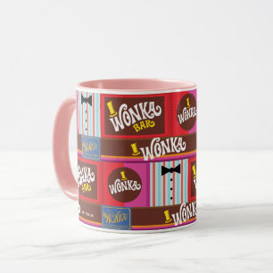 Caneca Willy Wonka Candy Pattern
