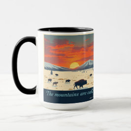 Caneca Winter Lamar Valley: Yellowstone Wolves & Bison