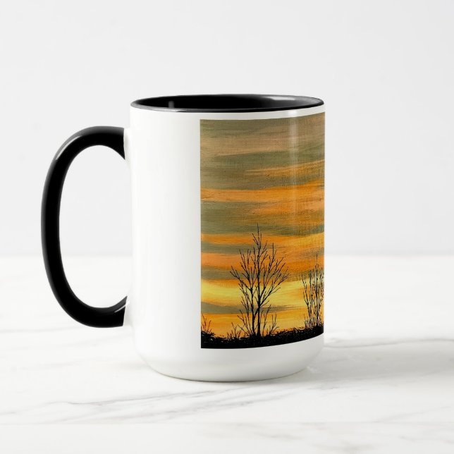 Caneca Winter Solstice Art Impressão Mug (Esquerda)