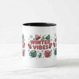 Caneca Winter Vibes" 2D puff