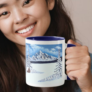 Caneca Winter Wonder Blue Combo