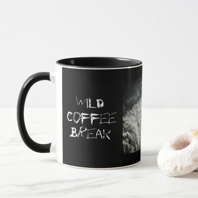 Caneca Wolf：Coffee Mug (Com Donut)