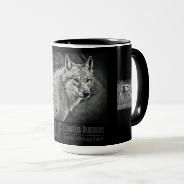 Caneca WOLF：Combo Mug (Frente Esquerda)