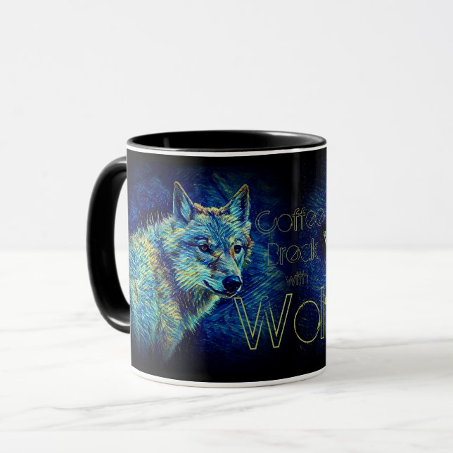Caneca WOLF [Combo Mug] (Frente Esquerda)