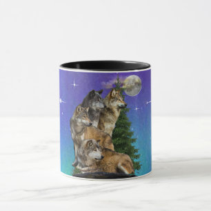 Caneca Wolf e Moon