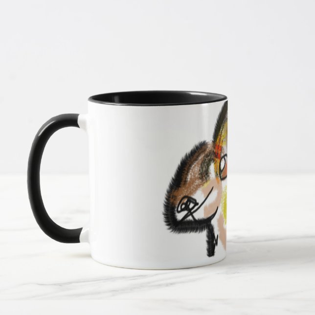 Caneca Wolf outono (Esquerda)