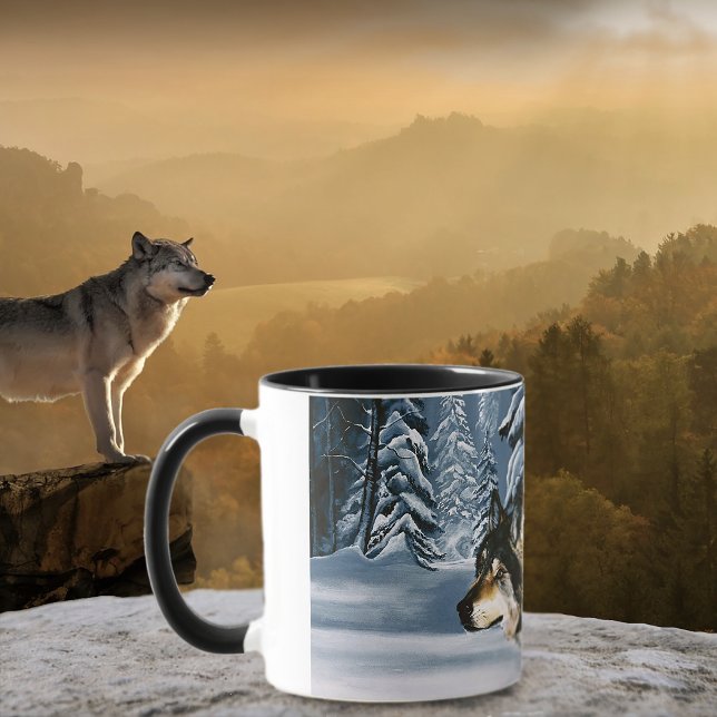 Caneca Wolf Pack (Criador carregado)