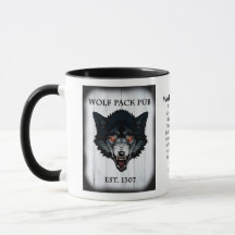 Wolf Pack Pub Mug