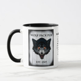 Caneca Wolf Pack Pub Mug