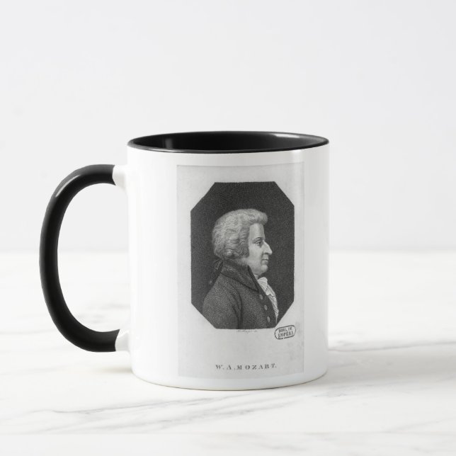 Caneca Wolfgang Amadeus Mozart (Esquerda)