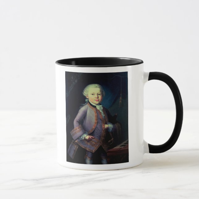 Caneca Wolfgang Amadeus Mozart, 1763 (Direita)