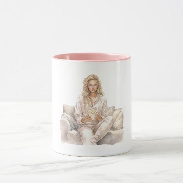 Caneca Woman Blush Movie Time Popcorn (Centro)