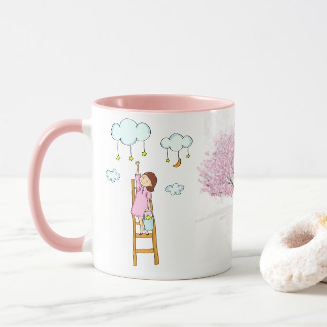 Caneca Wondelgland Mug (Com Donut)