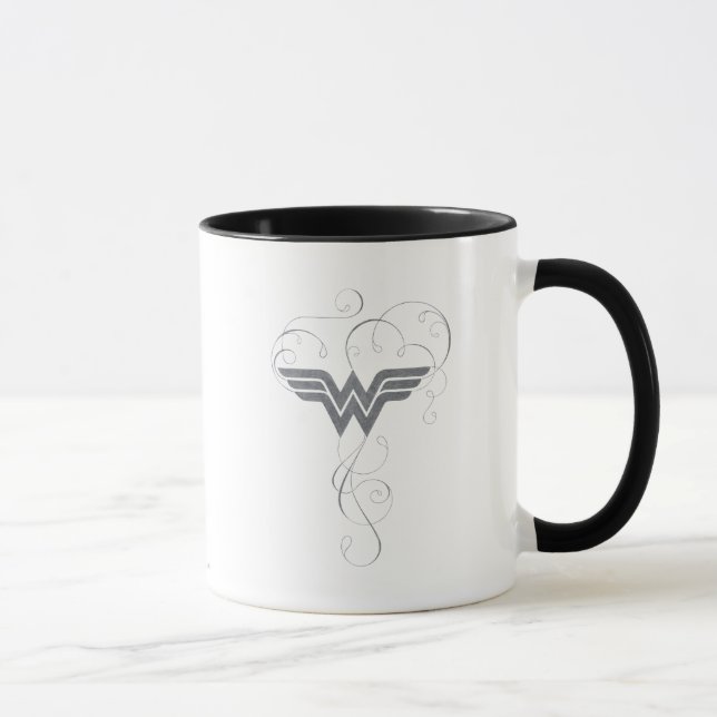 Caneca Wonder Woman | Beauty Bliss Logo (Direita)