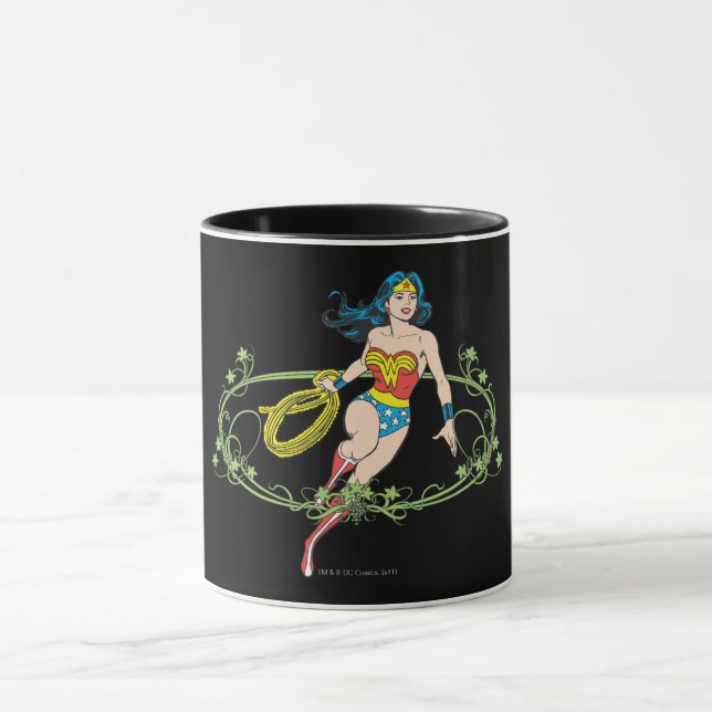 Caneca Wonder Woman Green Vines (Centro)
