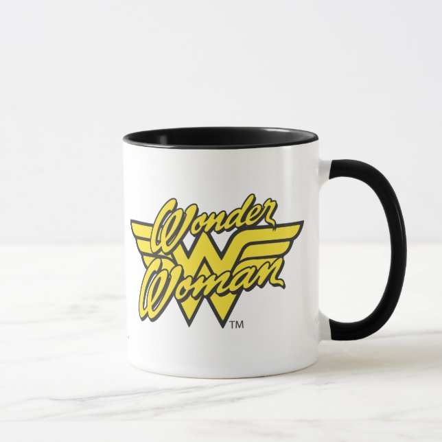 Caneca Wonder Woman Logo 1 (Direita)