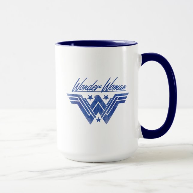 Caneca Wonder Woman Stacked Stars Symbol (Direita)