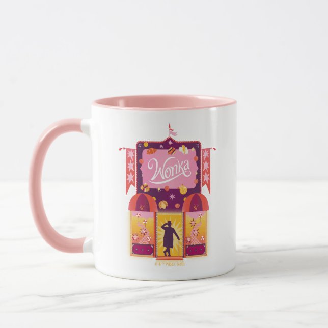 Caneca Wonka Candy Store Graphic (Esquerda)