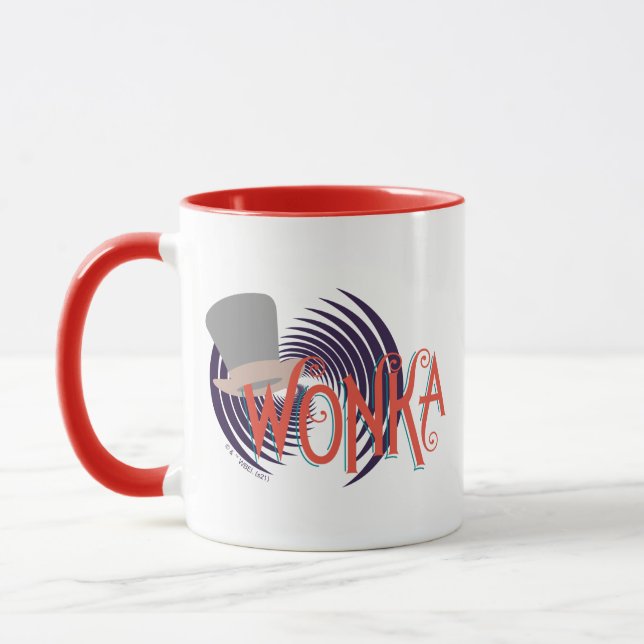 Caneca Wonka Spiral Logo (Esquerda)