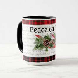 Caneca Woodland Christmas | Cardeal Vermelho