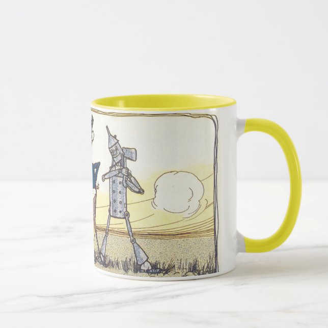 Caneca Woodman da lata (Direita)