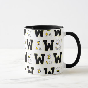 Caneca Woodstock Varsity Sports - Letra Patterna
