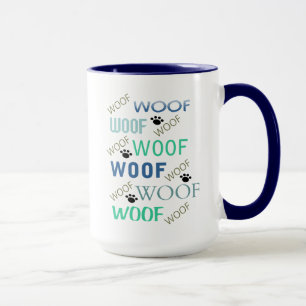 Caneca WOOF em Coffee Mug