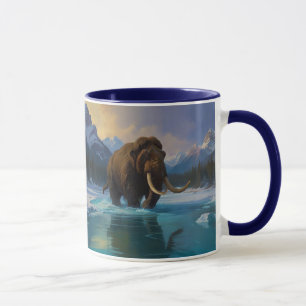 Caneca Wooly Mammoth e Montanhas Rochosas