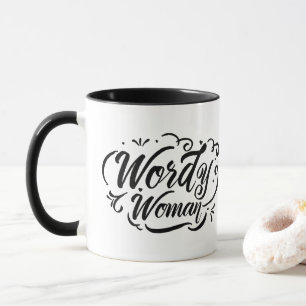 Caneca Wordy da mulher