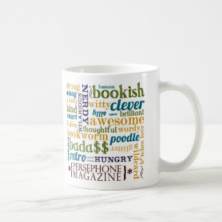 Caneca Wordy do compartimento de Persephone em