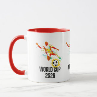 Caneca World Cup Soccer 2026 Souvenir Mug