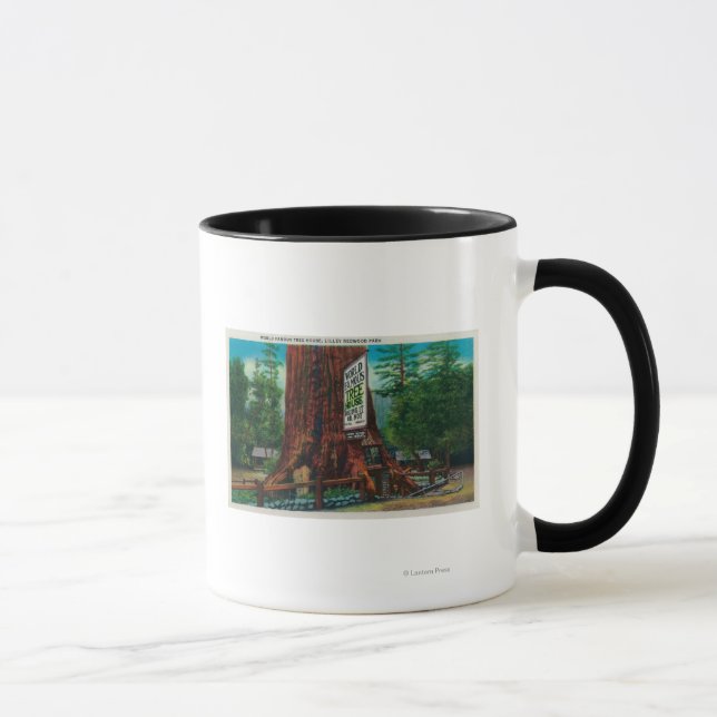 Caneca World Famous Tree House, Lilley Redwood Park (Direita)