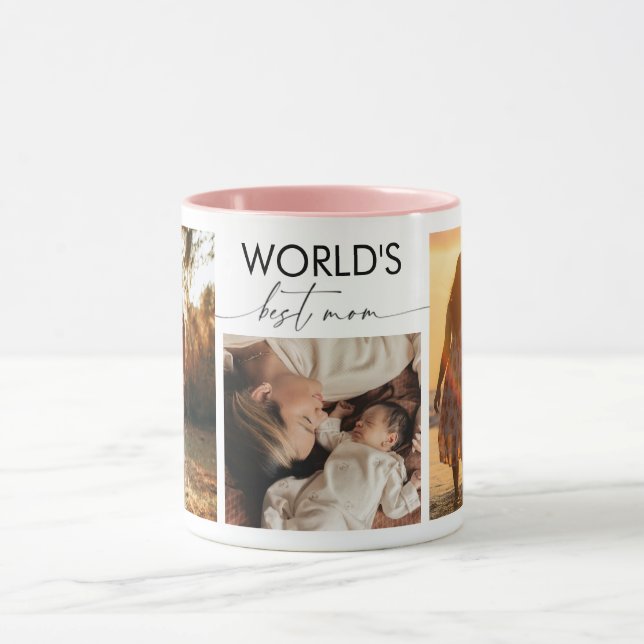 Caneca World’s Best Mom Photo Mug (Centro)