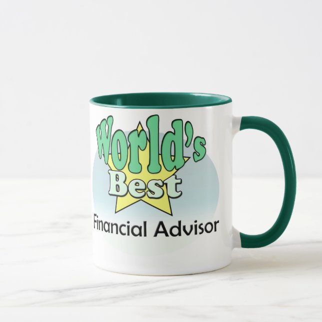 Caneca World's Best Financial Advisor (Direita)