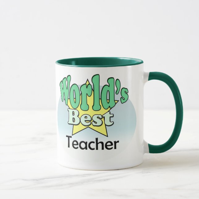Caneca World's Best Teachter (Direita)