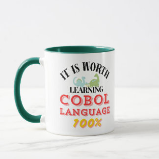 Caneca Worth Learning Cobol Programming Language