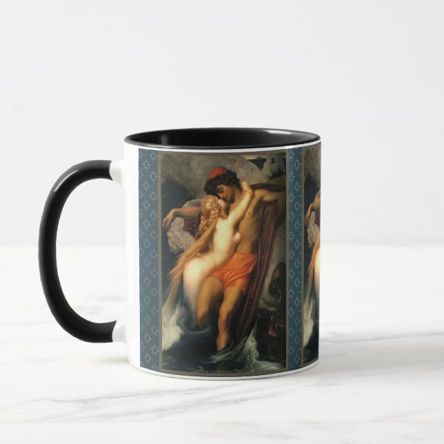 Caneca WQ MUG CUP: O Pescador e a Siren (Esquerda)