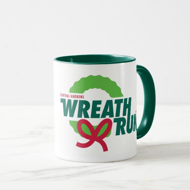 Caneca Wreath Run Mug (Frente Esquerda)