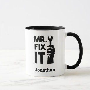 Caneca Wrench Personalizado Sr. Fix It
