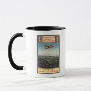 Caneca Wright Brothers Plane
