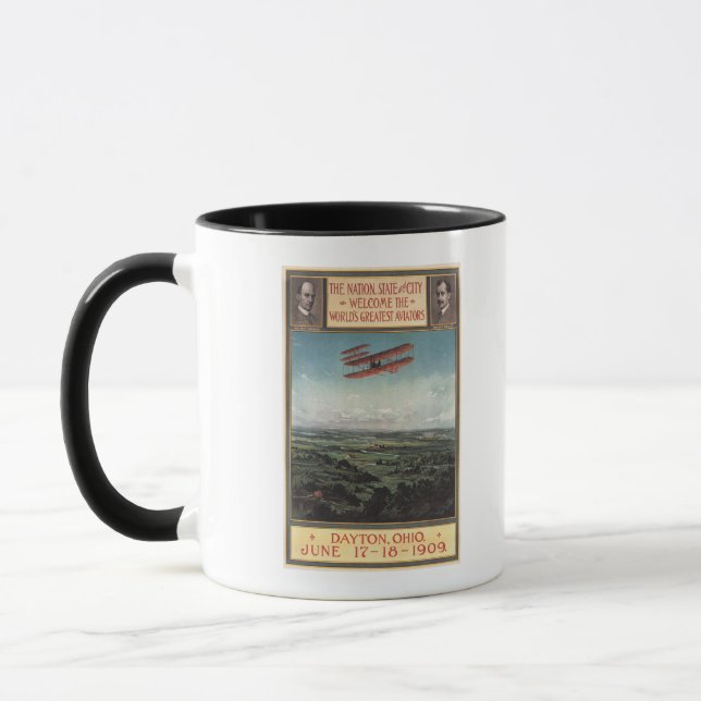Caneca Wright Brothers Plane (Esquerda)