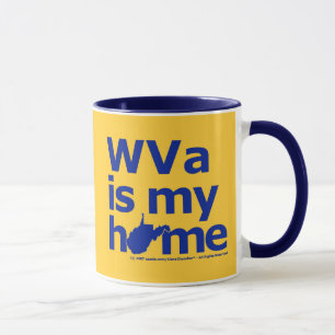 Caneca WVa é minha casa