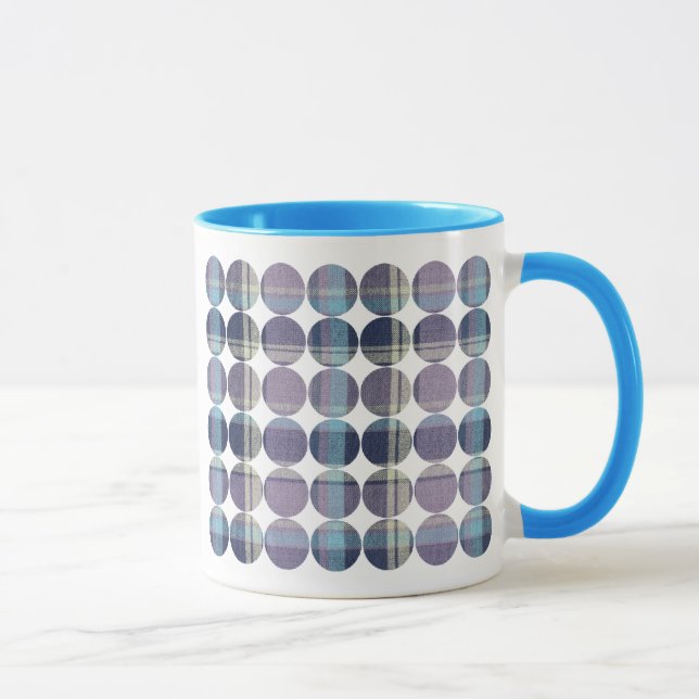 Caneca Xadrez bolinhas (Direita)