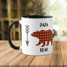 Caneca Xadrez Buffalo - Papá Bear