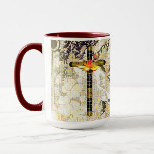 Caneca Xadrez Cruz