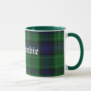 Caneca Xadrez de Abercrombie Tartan Clássico Personalizad