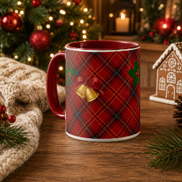 Caneca Xadrez de Natal